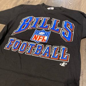 Vintage Buffalo Bills Logo Athletic Shirt, Medium
